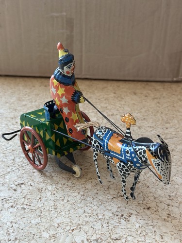 Vintage blechspielzeug clown - vintage,