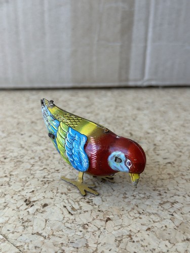 Antikes blechspielzeug vogel - blechspielzeug,