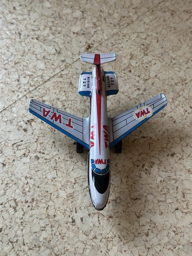 Vintage blechflugzeug twa - vintage,