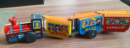 Blechspielzeug zug - zug,