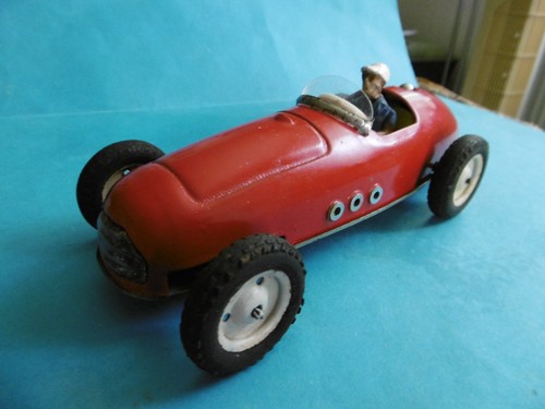 Altes blechauto rennwagen - blechauto,,