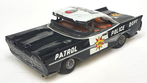 Blechspielzeug police patrol - police,