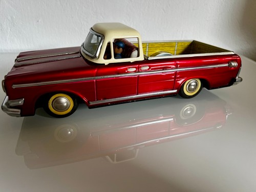 Vintage blechspielzeug truck - blechspielzeug,