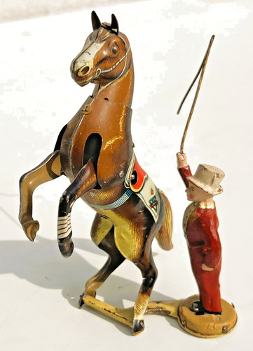 Arnold dompteur mit pferd us - dompteur, pferd,