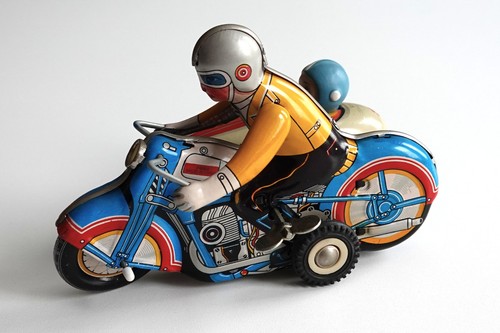 Blechspielzeug blech motorrad - blech,