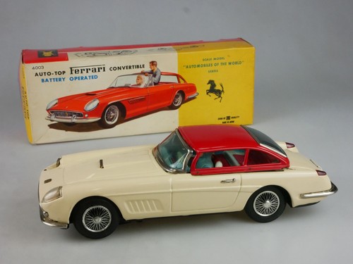 Bandai japan blech ferrari - blech,