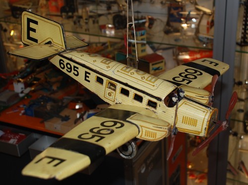 Blechflugzeug günthermann e - blechflugzeug;,