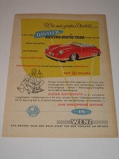 Original Werbung 50er Jahre